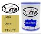 Preview: Jeep, Dune, TT / LTT: 500ml Lackdose, von ATW Autoteile West.